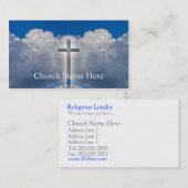 Clergy Information Card 名刺 (正面/裏面)