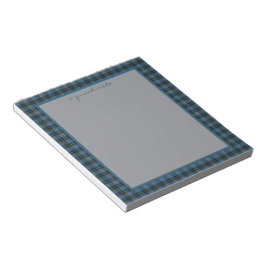 Clergy Original Scottish Tartan  ノートパッド