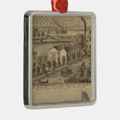 Clermontの毛織の製造所 メタルオーナメント (右)