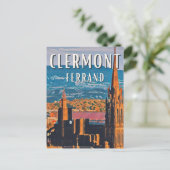 Clermont-Ferrand Photo Vintage  ポストカード (スタンド正面)