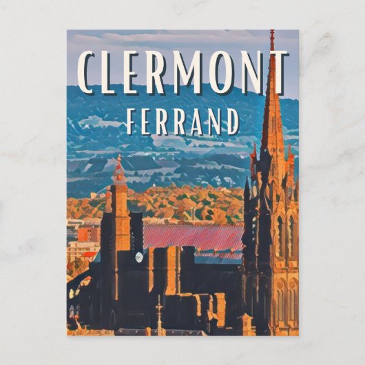 Clermont-Ferrand Photo Vintage  ポストカード (正面)
