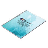 Clermont LitSocスパイラルノートブック ノートブック (左側)