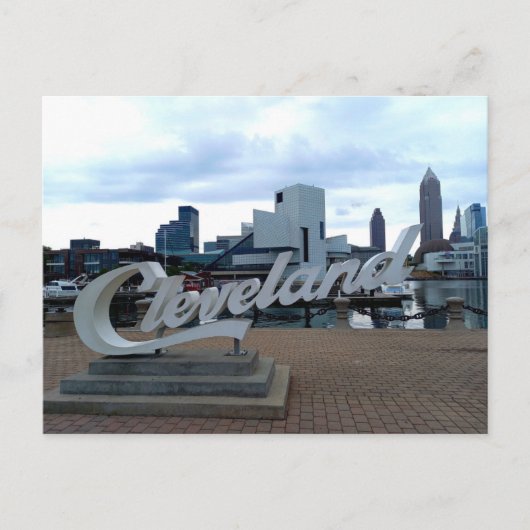 Cleveland Cript Sign, North Coast Habor ポストカード (正面)