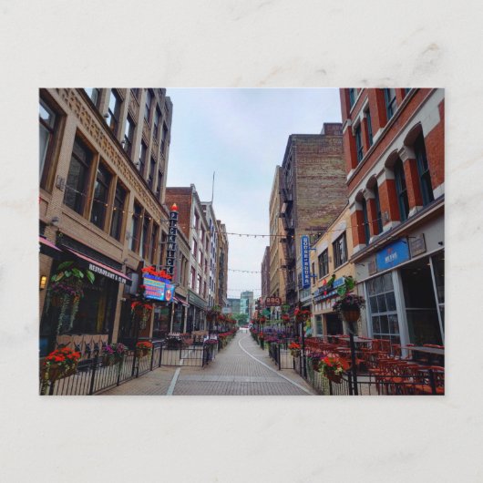 Cleveland downtown ポストカード (正面)