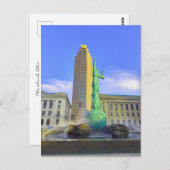 Cleveland - Fountain of Eternal Life ポストカード (正面/裏面)