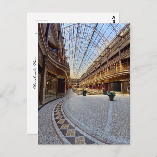 Cleveland - Inside the Arcades ポストカード (正面/裏面)