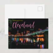 Cleveland Ohioからのご挨拶 ポストカード (正面/裏面)