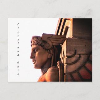 Cleveland Ohioアールデコ（垂直）ポストカード ポストカード