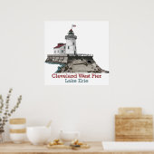 Cleveland Ohio ポスター (キッチン)