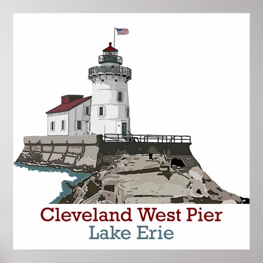 Cleveland Ohio ポスター (正面)