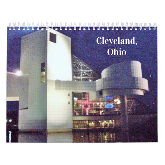 CLEVELAND,OHIO calendar カレンダー (カバー)