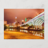cleveland ohio skyline ポストカード (正面)