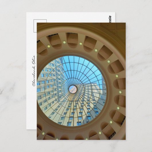 Cleveland window ceiling Tower Center ポストカード (正面/裏面)