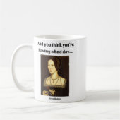 Clever Creations Blue Uni-adults Modern Round Coll コーヒーマグカップ (左)