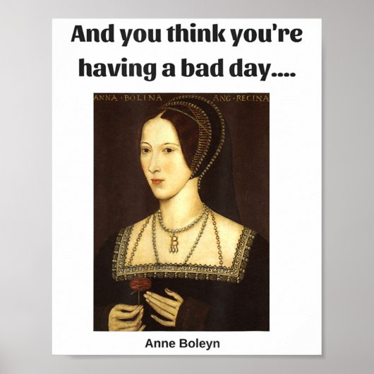 Clever Creations Blue Uni-adults Modern Round Coll ポスター (正面)