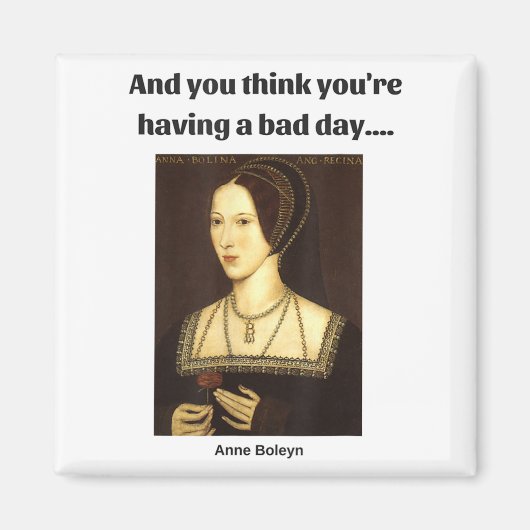 Clever Creations Blue Uni-adults Modern Round Coll マグネット (正面)