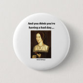 Clever Creations Blue Uni-adults Modern Round Coll 缶バッジ (正面)