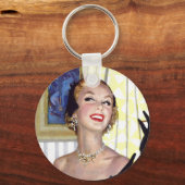 Clever Women Are Dangerous Too キーホルダー (正面)