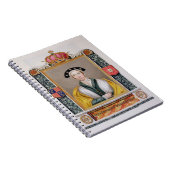 Clevesの(1515-57年の)第4女王のアンのポートレートの ノートブック (右側)