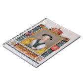 Clevesの(1515-57年の)第4女王のアンのポートレートの ノートブック (左側)