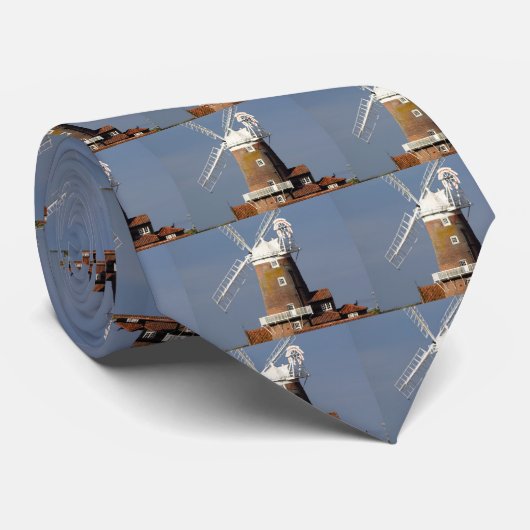 Cley、北のノーフォークの風車 ネクタイ (ロール)