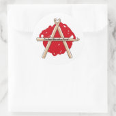 CLFスタンプ ラウンドシール (バッグ)