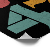 Clicヴィンテージ80sスタイル86 47アンチトランプ ポスター (角)