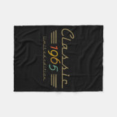 Clic 1965 Limited Edition 60 Year Old 60th Birthda フリースブランケット (正面(横))