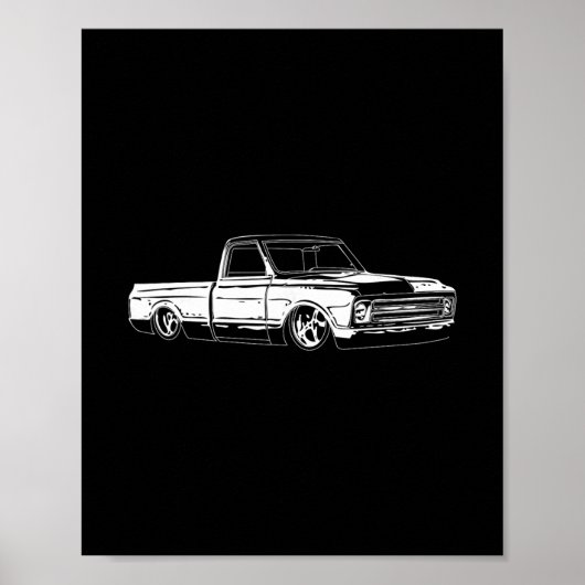 Clic 1967 C10 Truck C10 Truck Custom 10  ポスター (正面)