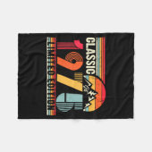 Clic 1975 Limited Edition 50 Year Old 50th Birthda フリースブランケット (正面(横))