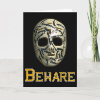 Clic 70s Hockey Mask Boston Cheevers Stitches Bewa カード