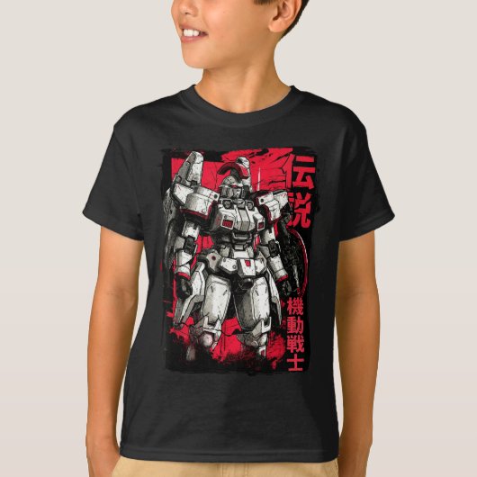 Clic Japanese Legendary Mecha Warrior Robot  Tシャツ (正面)