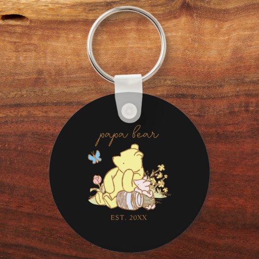Clic Papa Bear New Dad  キーホルダー (正面)