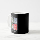 Clic Stage スタンプ クリスマス メール コーヒーマグカップ (正面左)