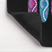 Clic Surfboard Quiver- Surfing Inspired Colorful D マウスパッド (コーナー)