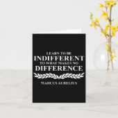 Clical Rome Stoic Philosophy Caesar Marcus Aureliu カード (黄色い花)