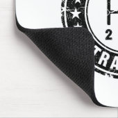 Clically Trained Car Guy Manual Transmission Stick マウスパッド (コーナー)