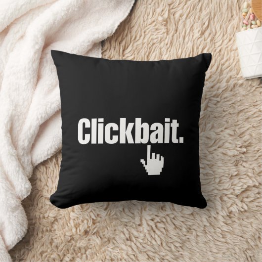 Clickbait. クッション (ブランケット)