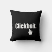 Clickbait. クッション (正面)