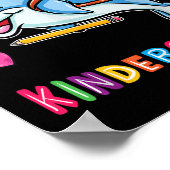 Clicking Into Kindergarten Dolphin Back To School  ポスター (角)