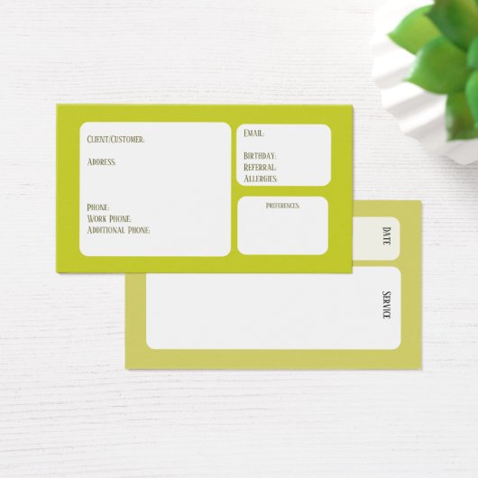 Client Card (デスク)