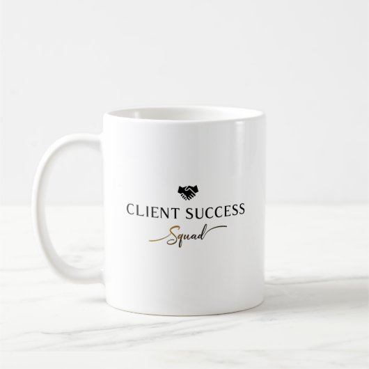 Client Success Squad – チームコーヒー コーヒーマグカップ (左)