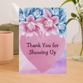 Client Thank You Card from Your Therapist – Custom サンキューカード