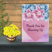 Client Thank You Card from Your Therapist – Custom サンキューカード