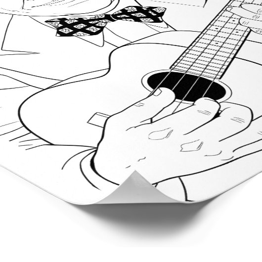 Cliff Edwards - Ukulele Ike ポスター (角)