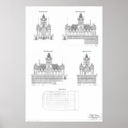 Cliff House 1907 Poster ポスター