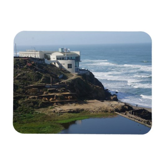 Cliff House San Francisco, California Photo Magnet マグネット (横)