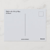 Cliff on the Isle of Skye Scotland ポストカード (裏面)