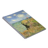 Cliff Walk at Pourville by Claude Monet ノートブック (右側)