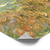 Cliff Walk at Pourville by Claude Monet ポスター (角)